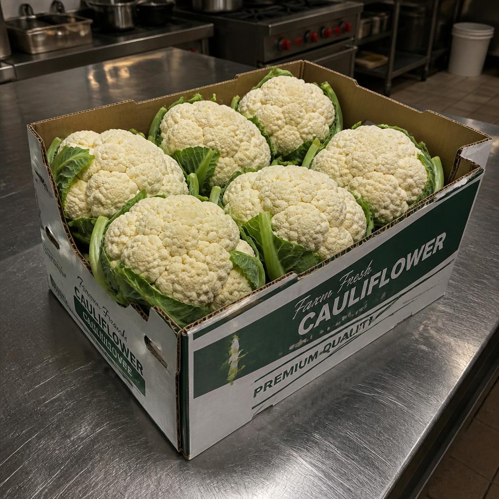Large Cauliflower x 6