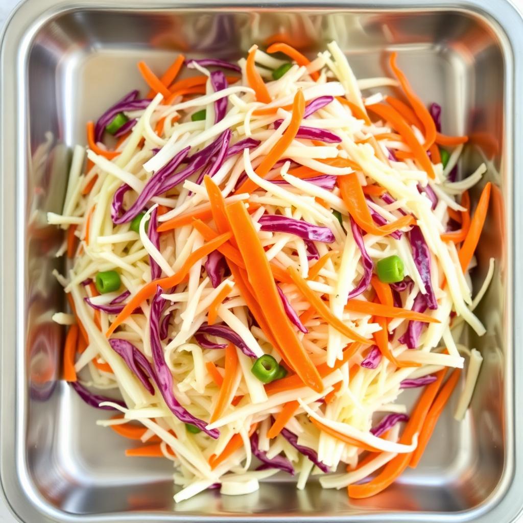 Shredded Red + White Cabbage Mix
