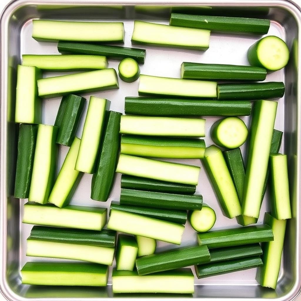 Courgette, Baton