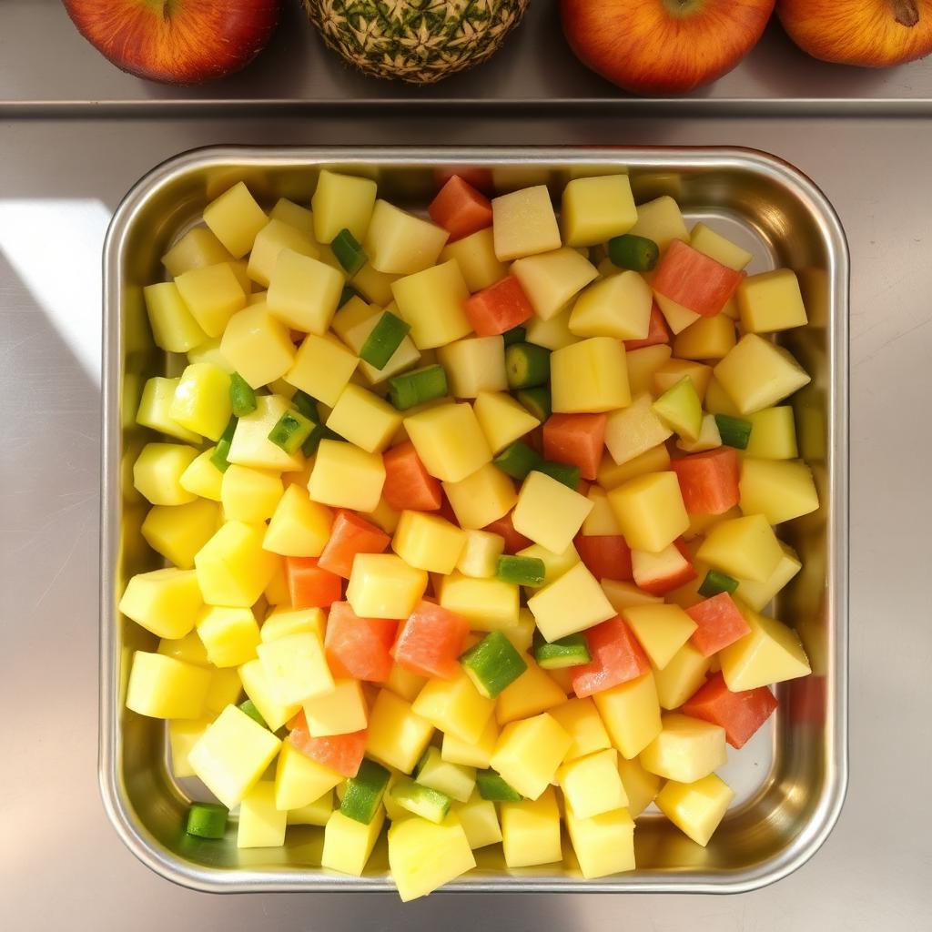 Diced Pineapple