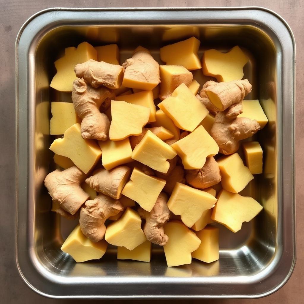 Peeled Ginger