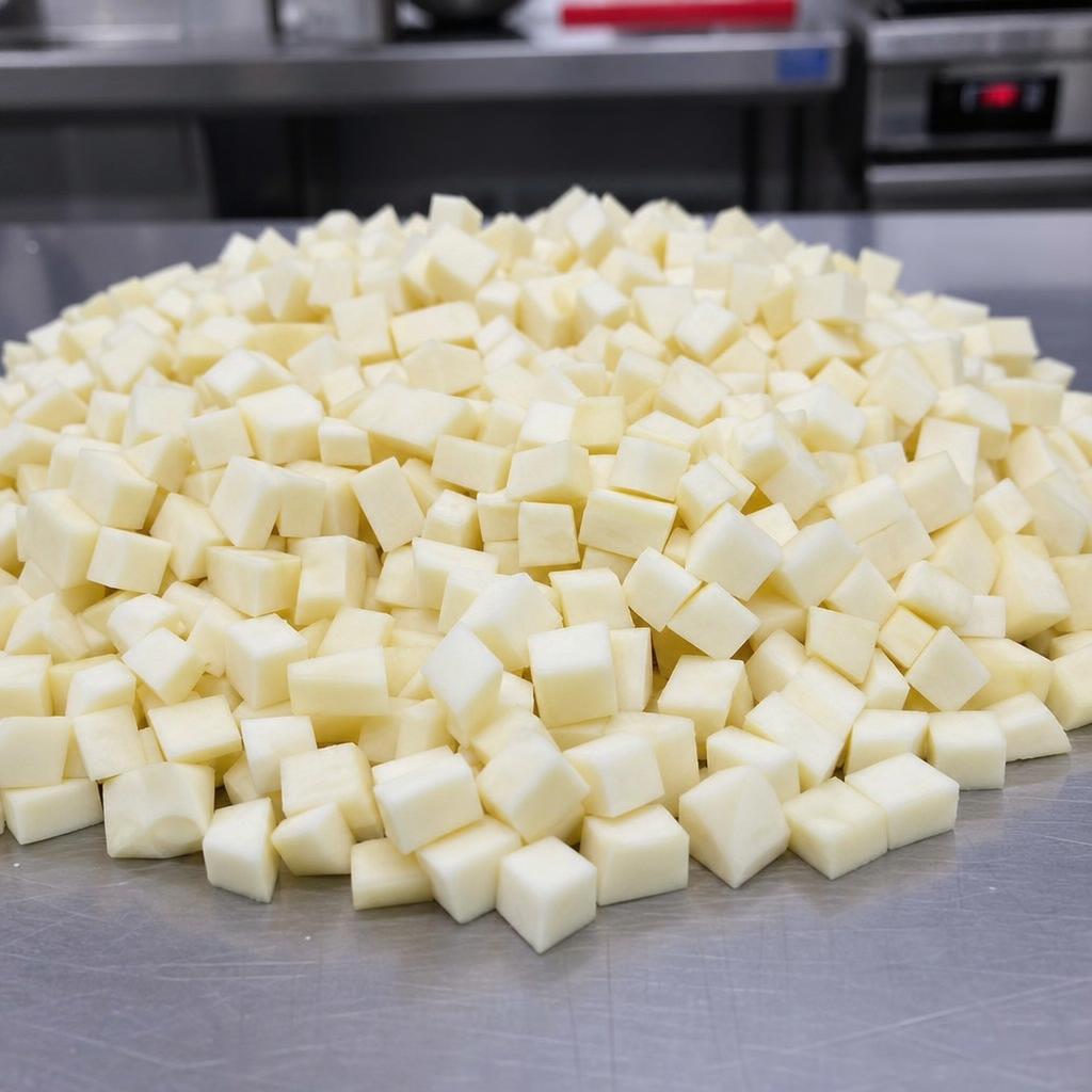 Parsnips, Hand Diced Parmentier