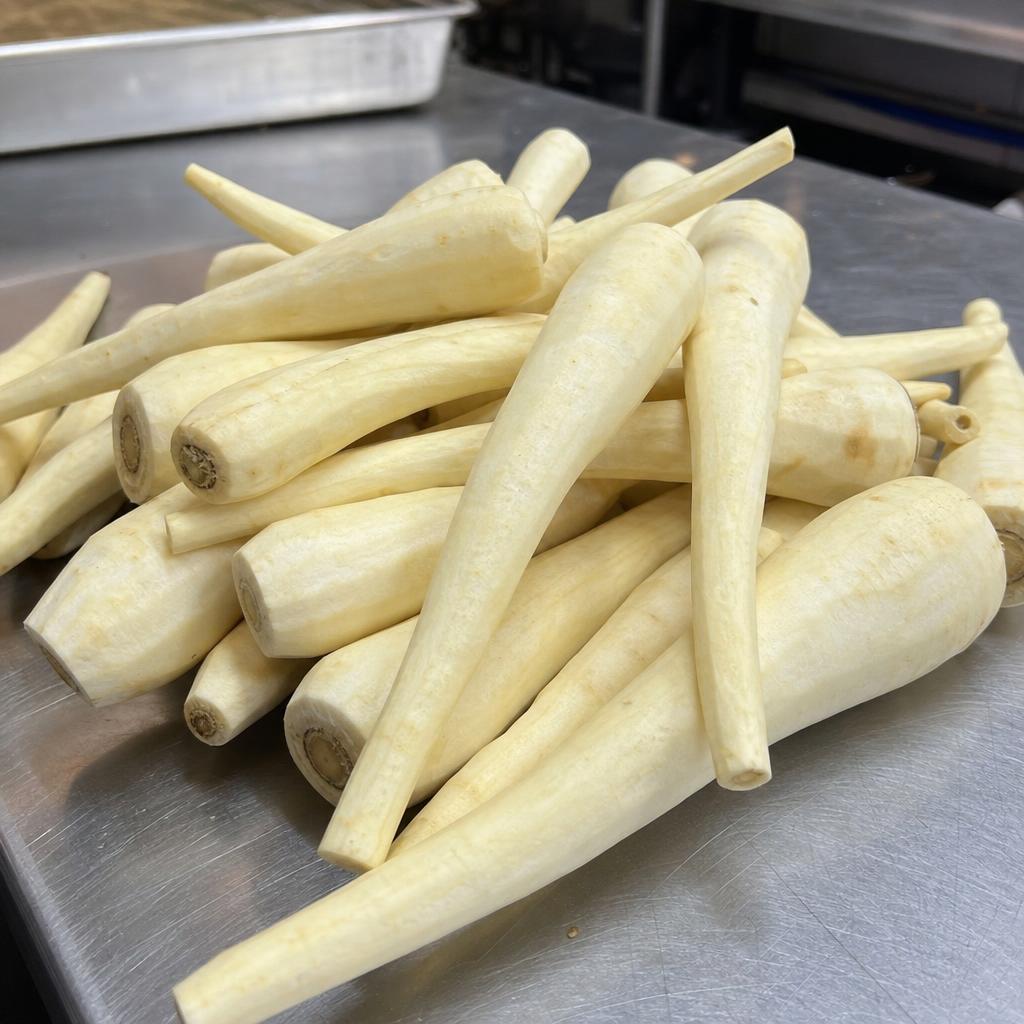 Parsnips, Peeled