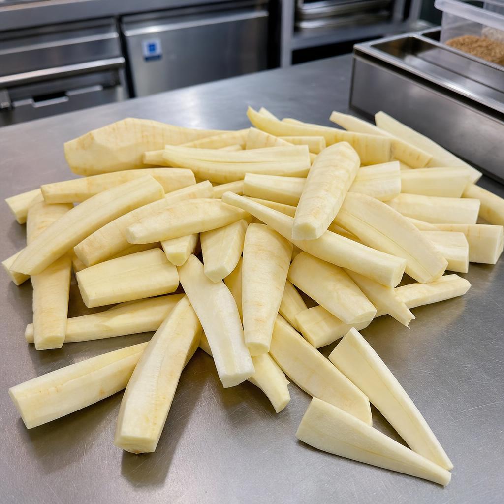 Parsnip, Quartered