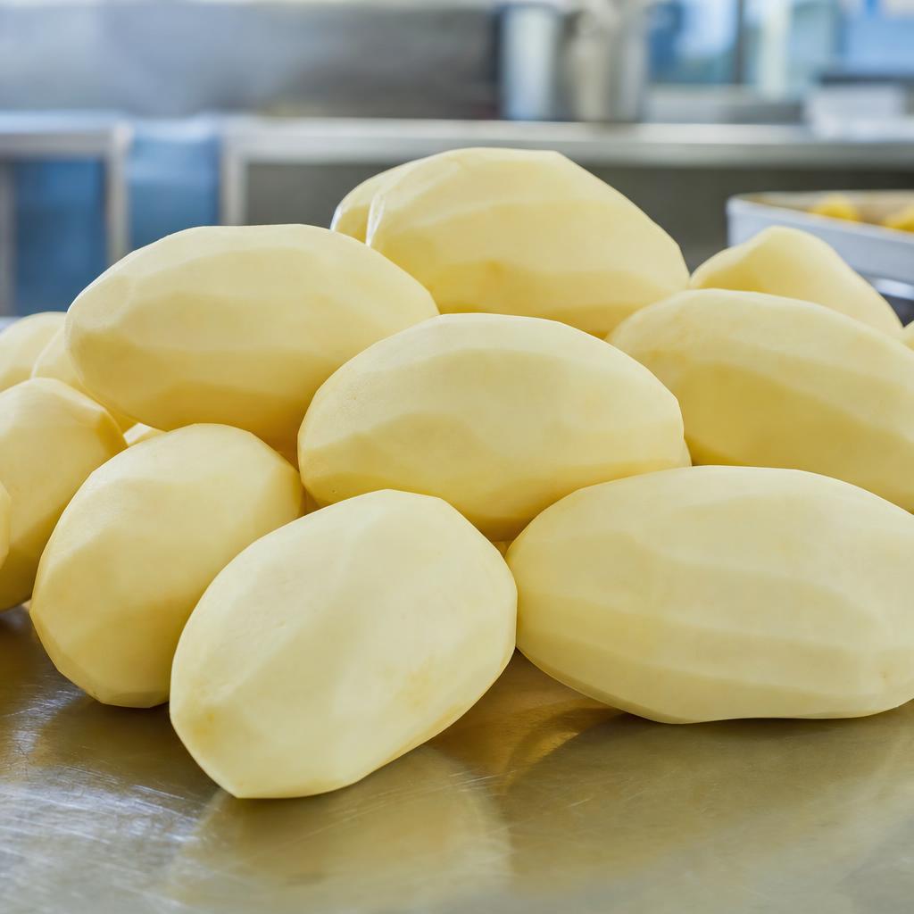Peeled Large Potatoes