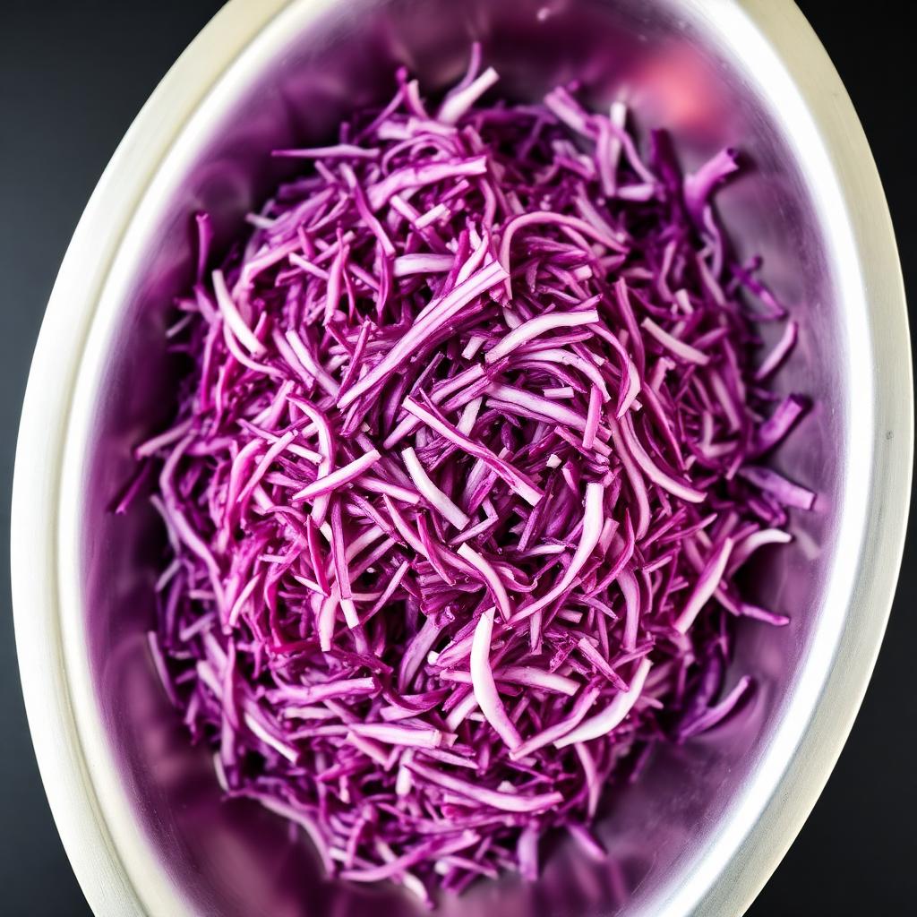 Shredded Red Cabbage