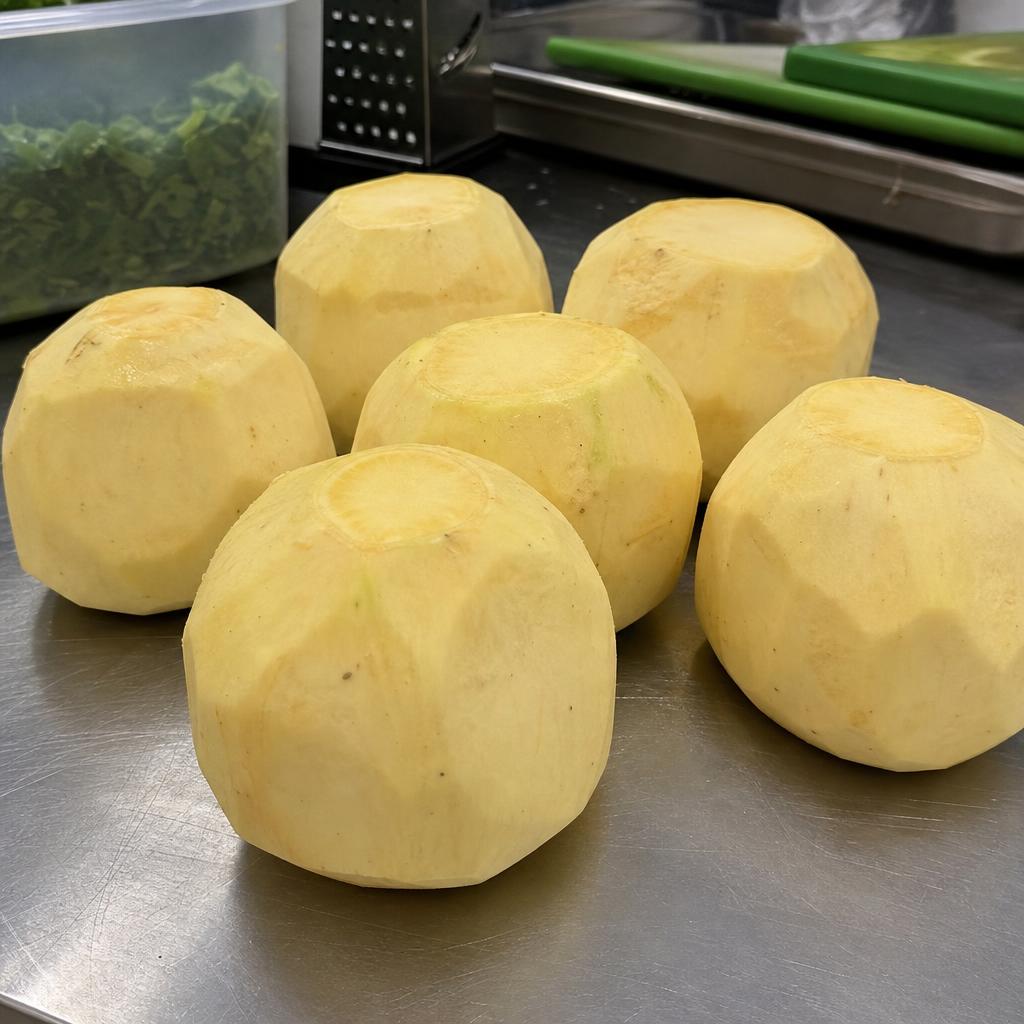 Peeled Swede