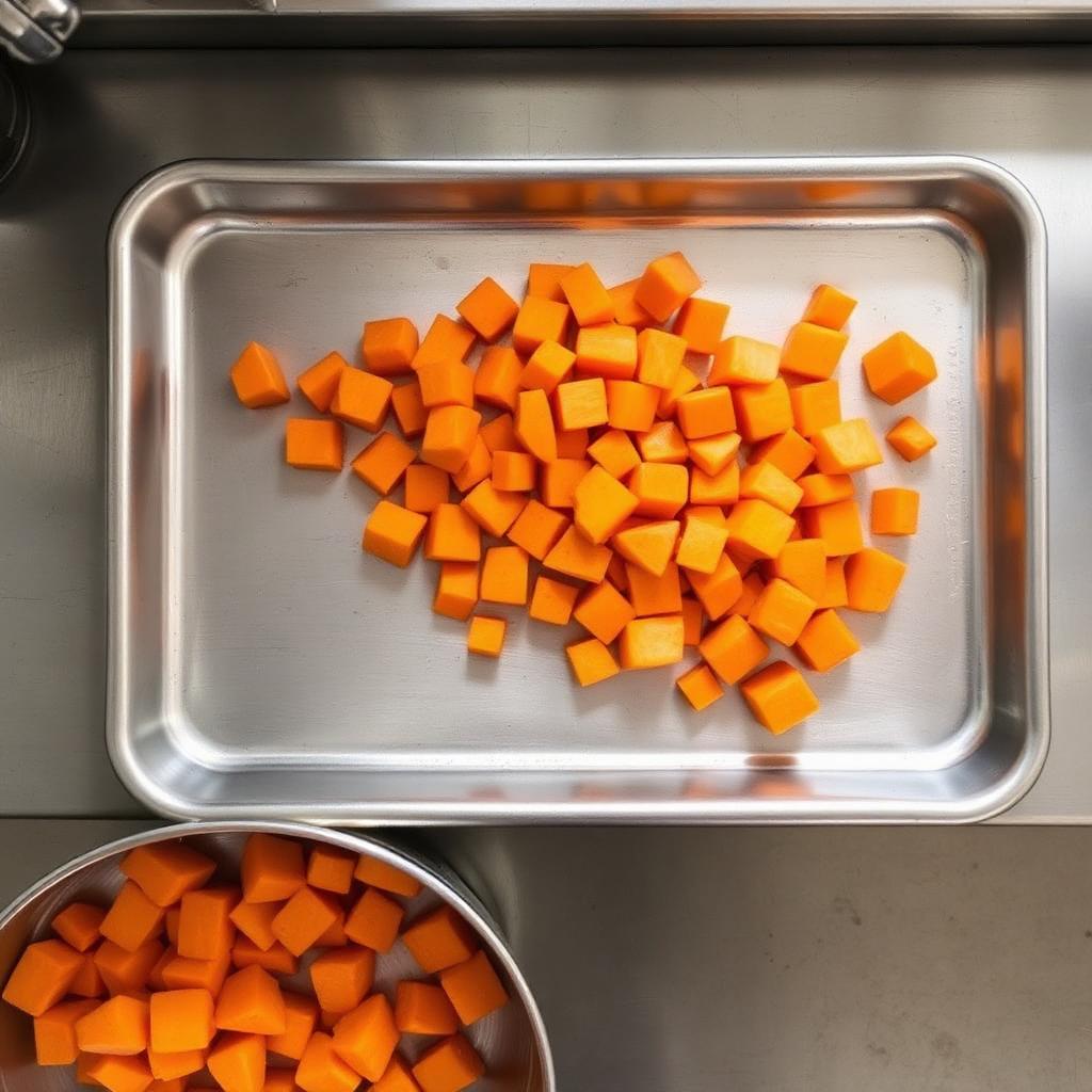 Peeled Sweet Potatoes